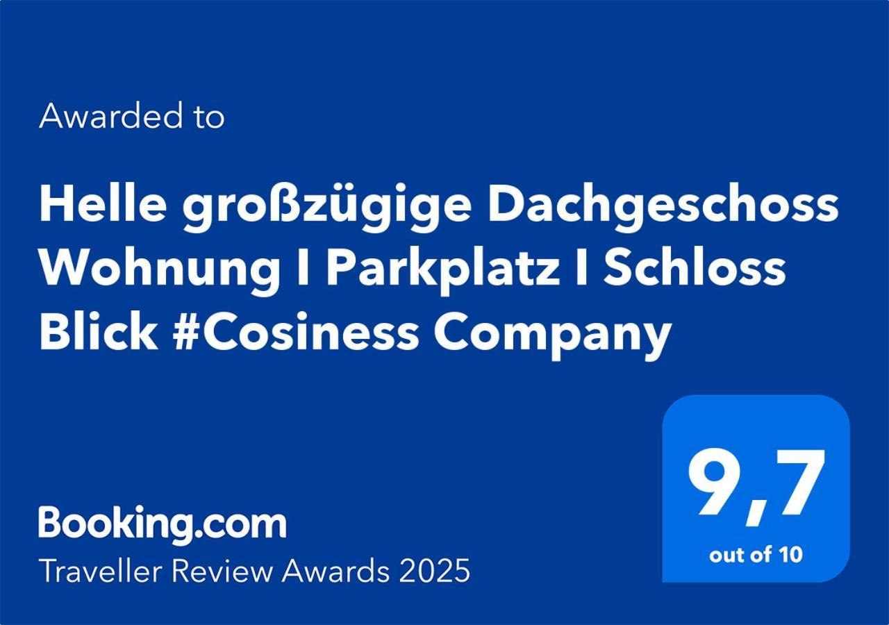 Helle Grosszuegige Dachgeschoss I Parkplatz I Schloss Blick #cosiness Company Lejlighed *
